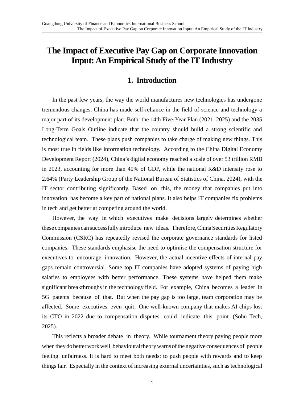 25年CH财务管理 关键词：薪酬差距；创新投入；股权集中度终稿-约45470字符.docx_第5页