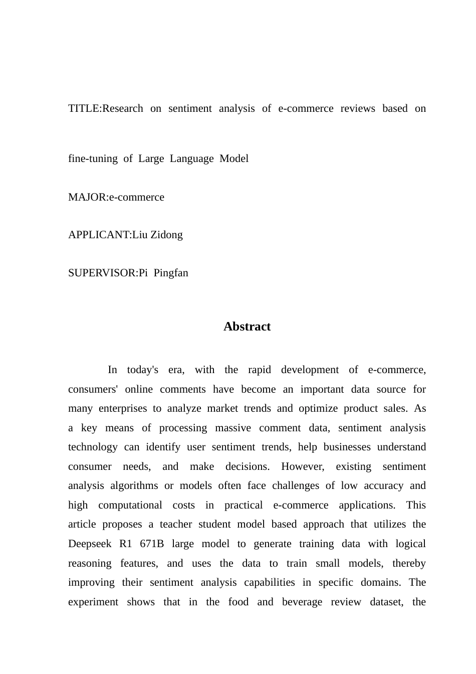 25年CH电子商务 基于大语言模型微调的电商评论情感分析研究摘要终稿-约18356字符.docx_第3页