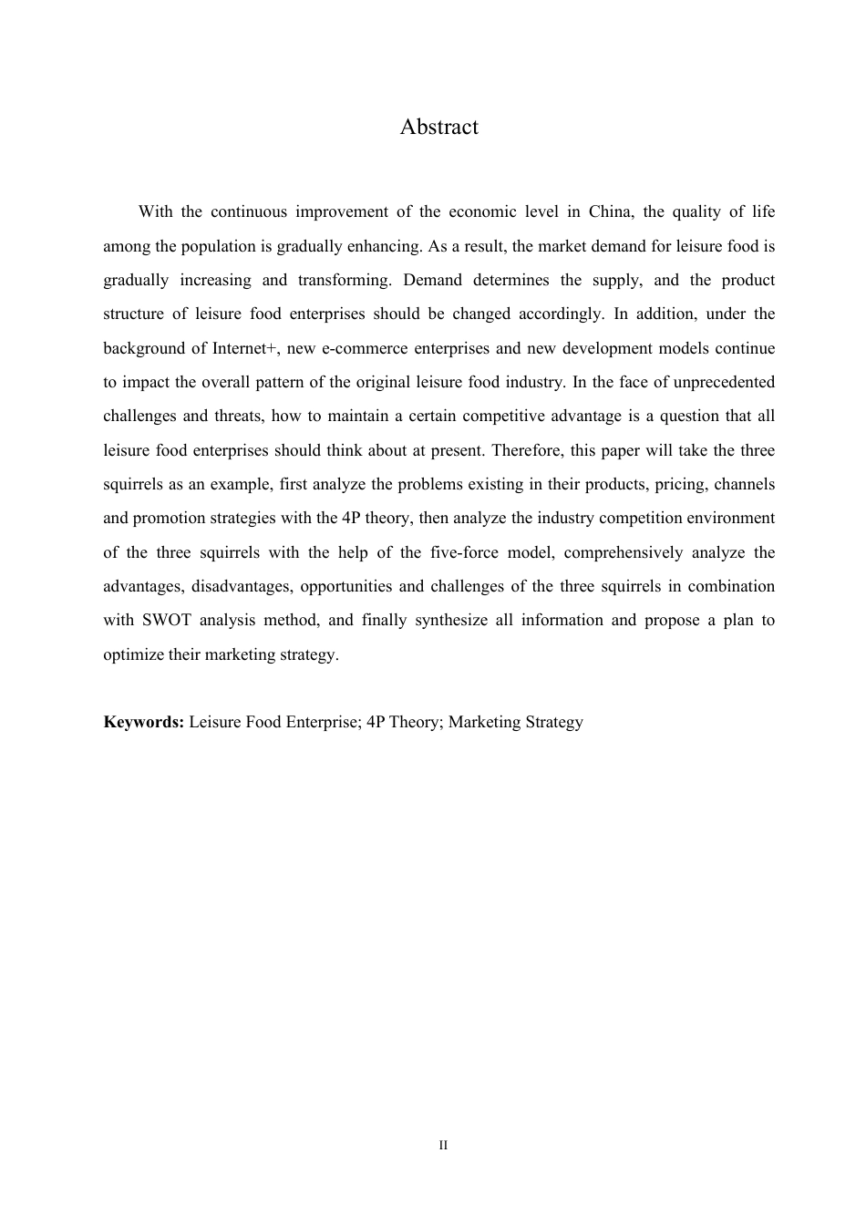 25年CH  食品企业的营销策略研究——以三只松鼠为例-成教.pdf_第4页