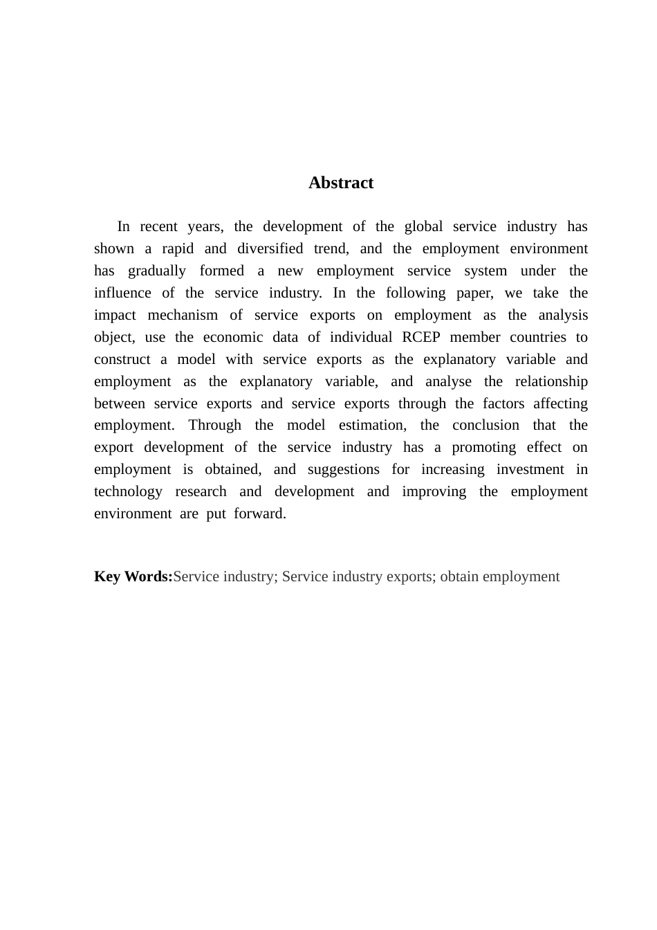25年CH国际经济与贸易 关键词：服务业；服务出口；就业终稿-约11971字符.docx_第4页