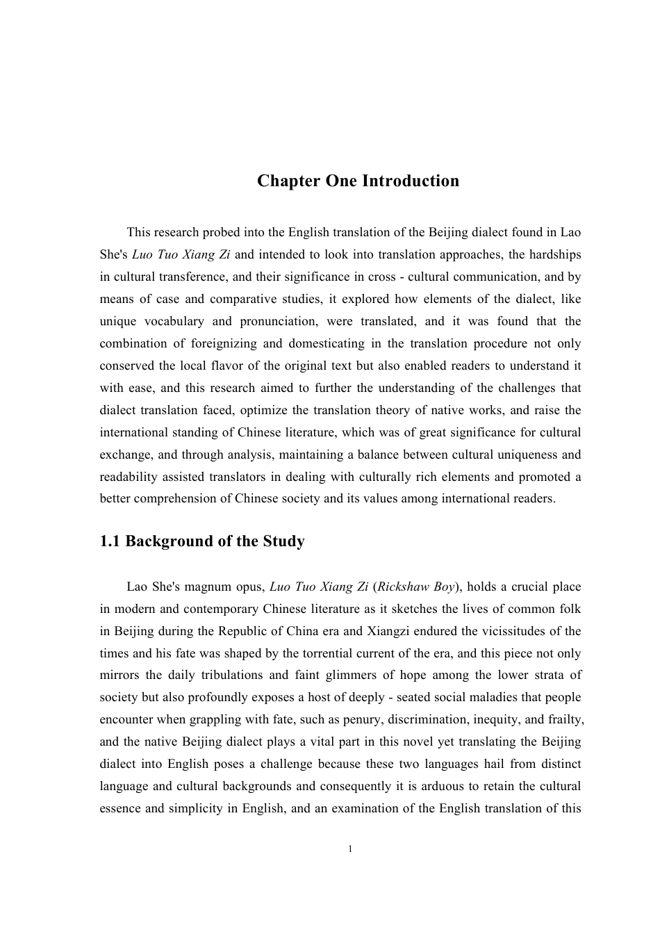 25年CH翻译 《骆驼祥子》北京方言英译研究-约53409字符.pdf_第5页