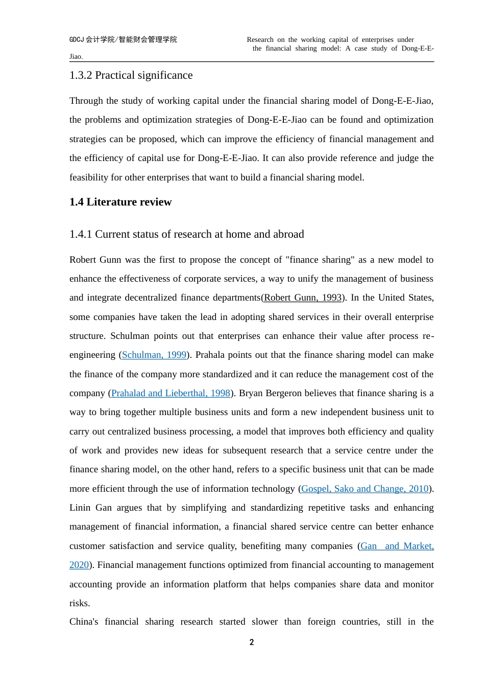 25年CH会计学英语 财务共享模式下企业营运资金管理研究_ Acasestu-约40867字符.doc_第8页