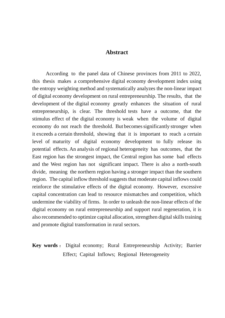 25年CH工商管理 黄尹俊论文最终稿-数字经济发展水平对农村创业的影响研究-约23405字符.docx_第3页