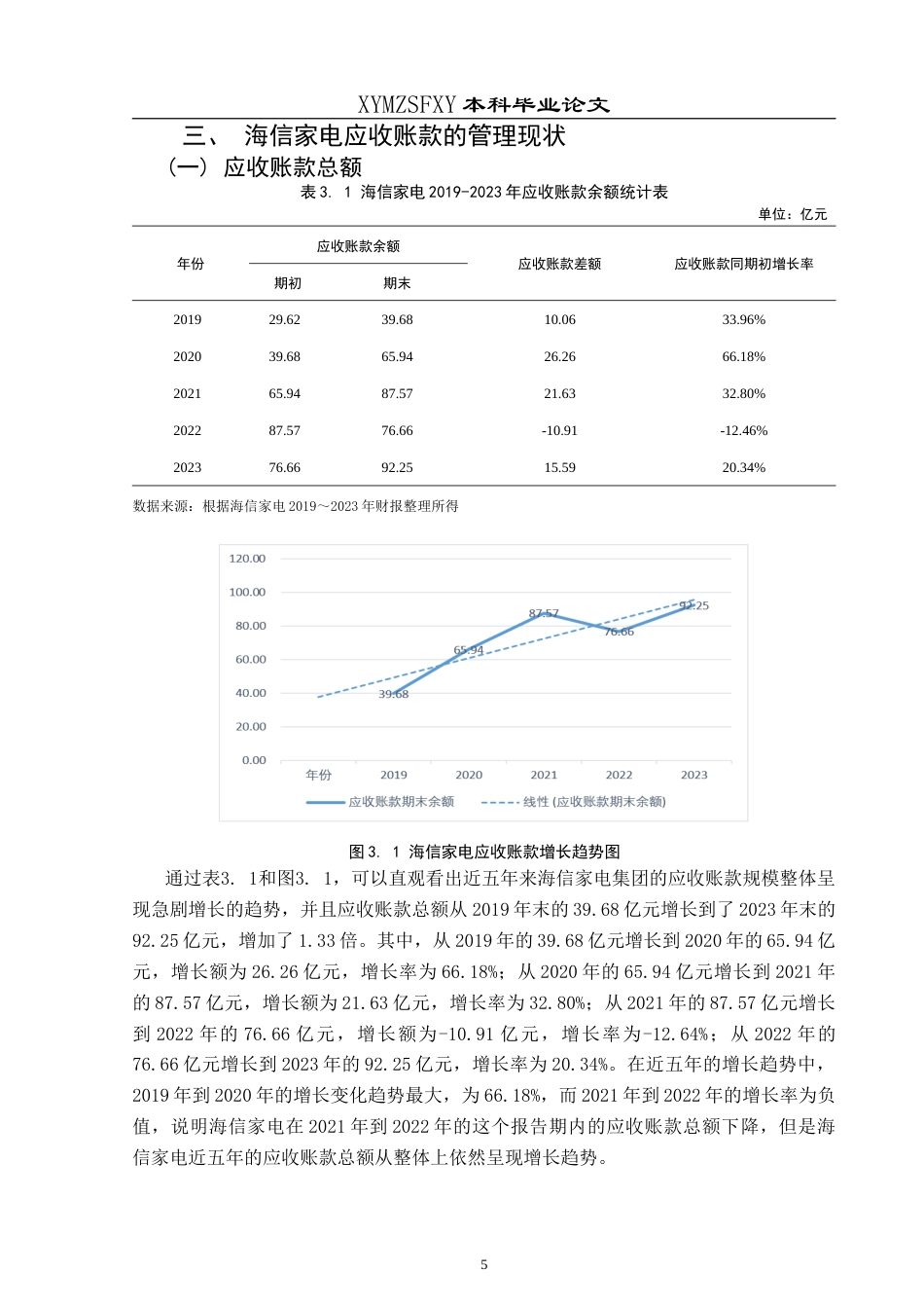 25年CH财务管理 企业应收账款管理存在的问题及对策——以海信家电为例最终稿-约18054字符.doc_第9页