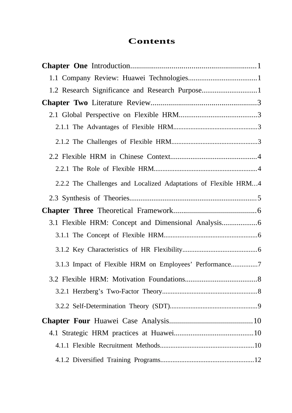 25年CH商务英语 弹性人力资源管理对员工绩效的影响-以华为人力资源管理体系为例-约48834字符.docx_第4页