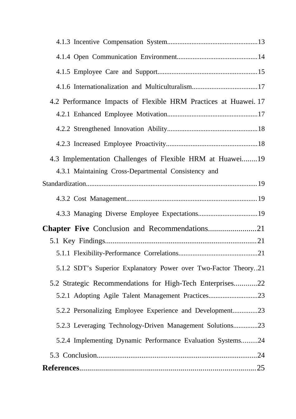 25年CH商务英语 弹性人力资源管理对员工绩效的影响-以华为人力资源管理体系为例-约48834字符.docx_第5页