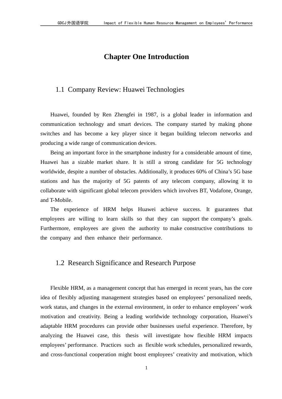 25年CH商务英语 弹性人力资源管理对员工绩效的影响-以华为人力资源管理体系为例-约48834字符.docx_第7页