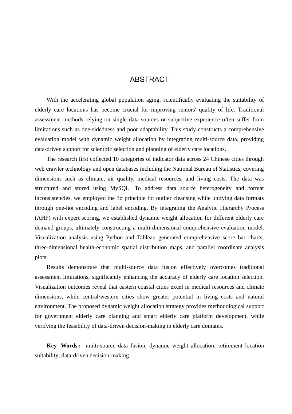 25年CH数据科学与大数据技术-基于多源数据融合的适宜养老地研究终版-约14117字符.docx_第2页
