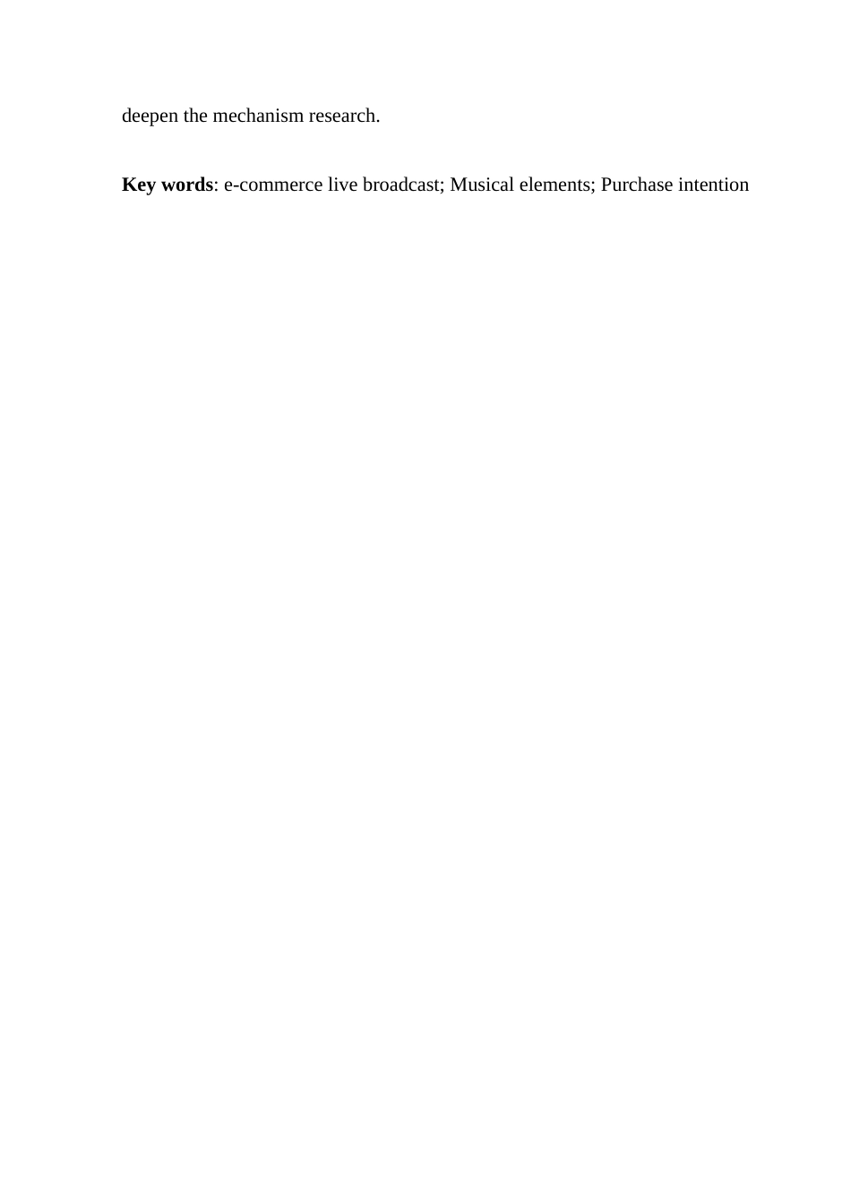 25年CH市场营销 电商直播中音乐元素对于消费者购买意图的影响研究(吴佳雪)终稿-约17747字符.docx_第4页