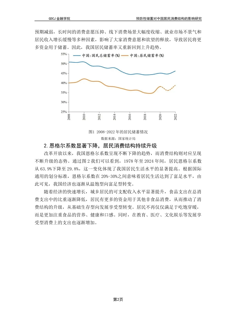 25年CH投资学 关键词：预防性储蓄；居民储蓄；消费结构；影响因素终稿-约19036字符.docx_第6页