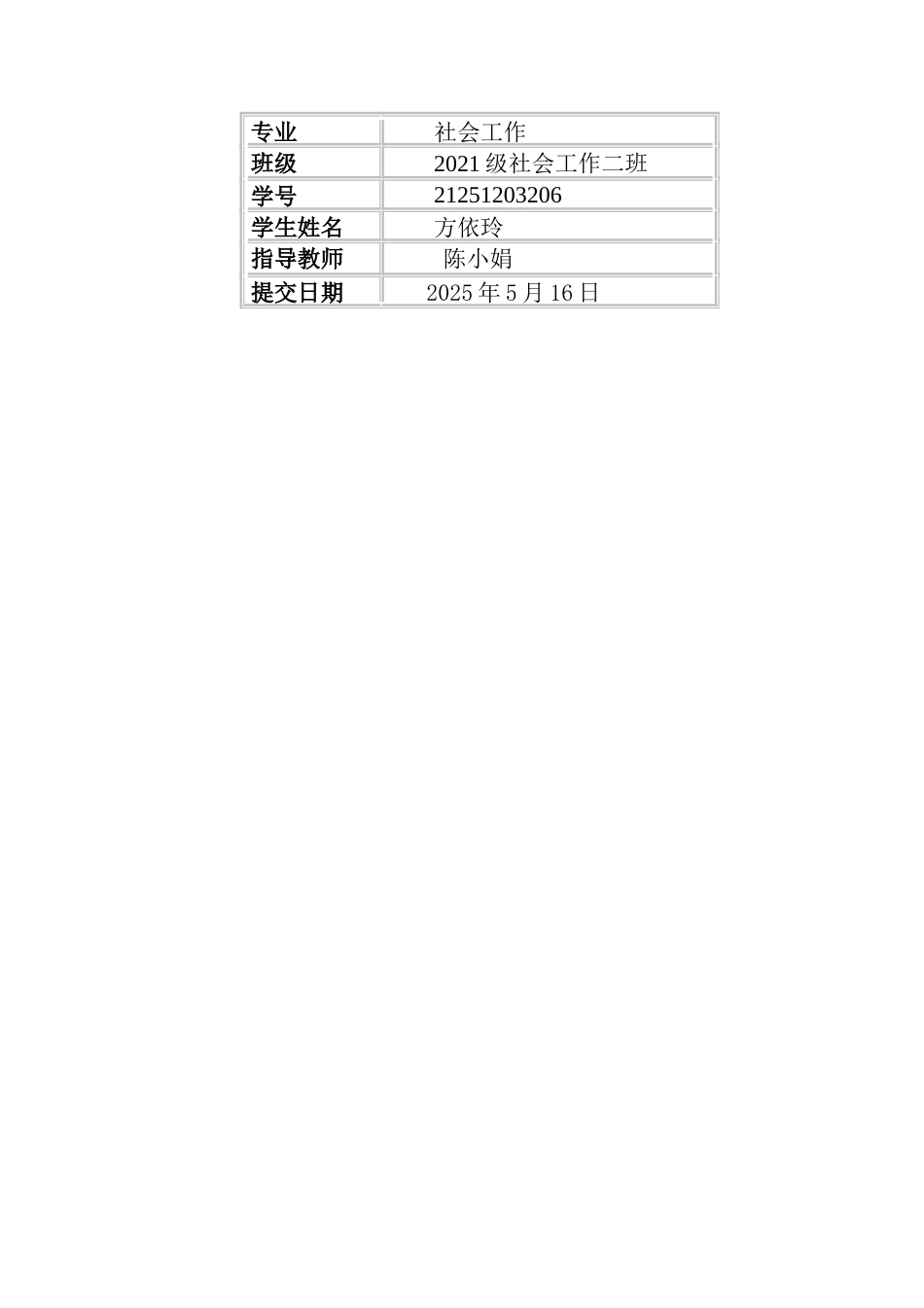 25年CH社会工作 对医务社工专业化服务过程中角色冲突的分析-以G医院为例-约19153字符.docx_第2页