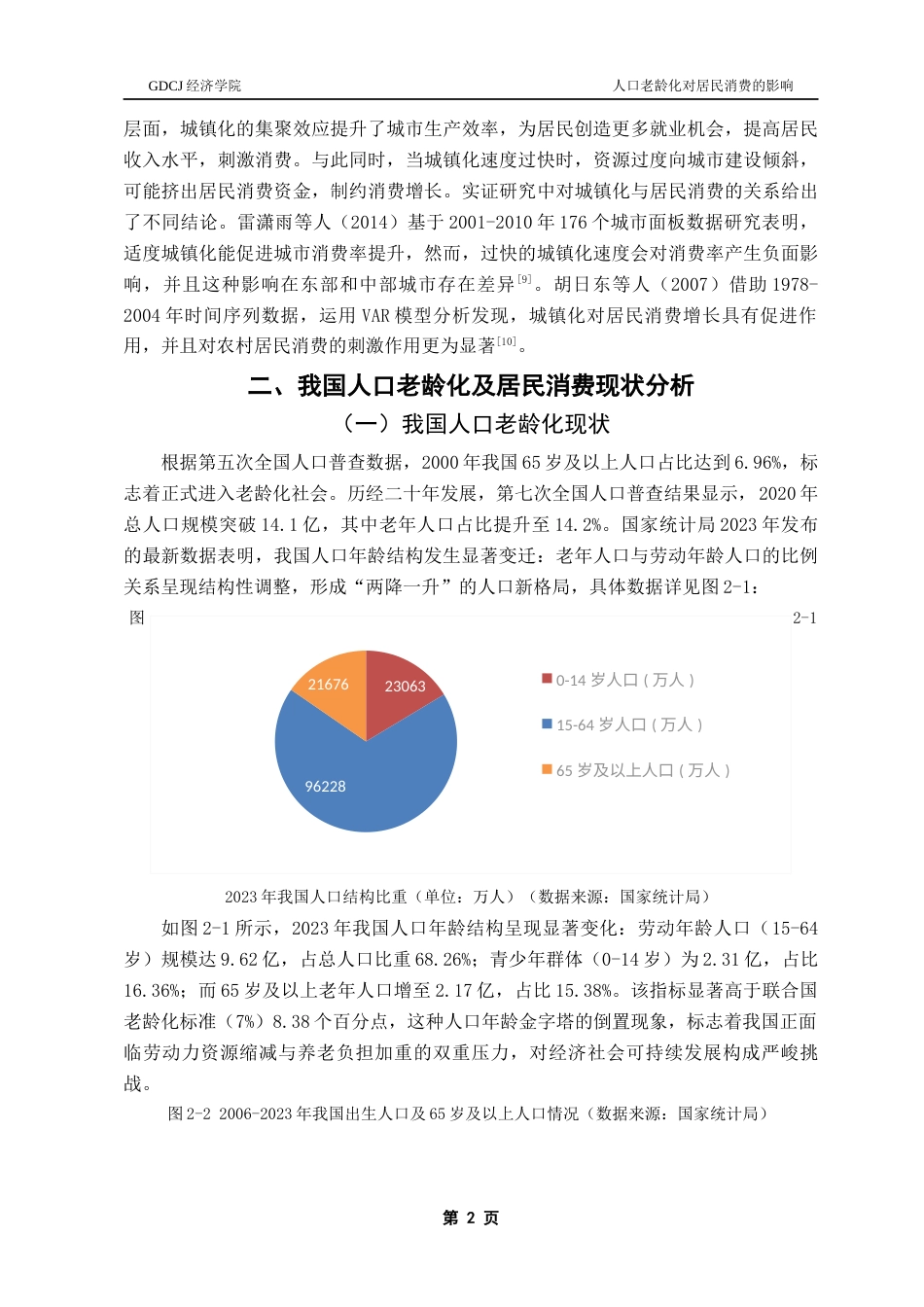 25年CH经济学 关键词：人口老龄化；居民消费；老年抚养比-约9930字符.docx_第6页