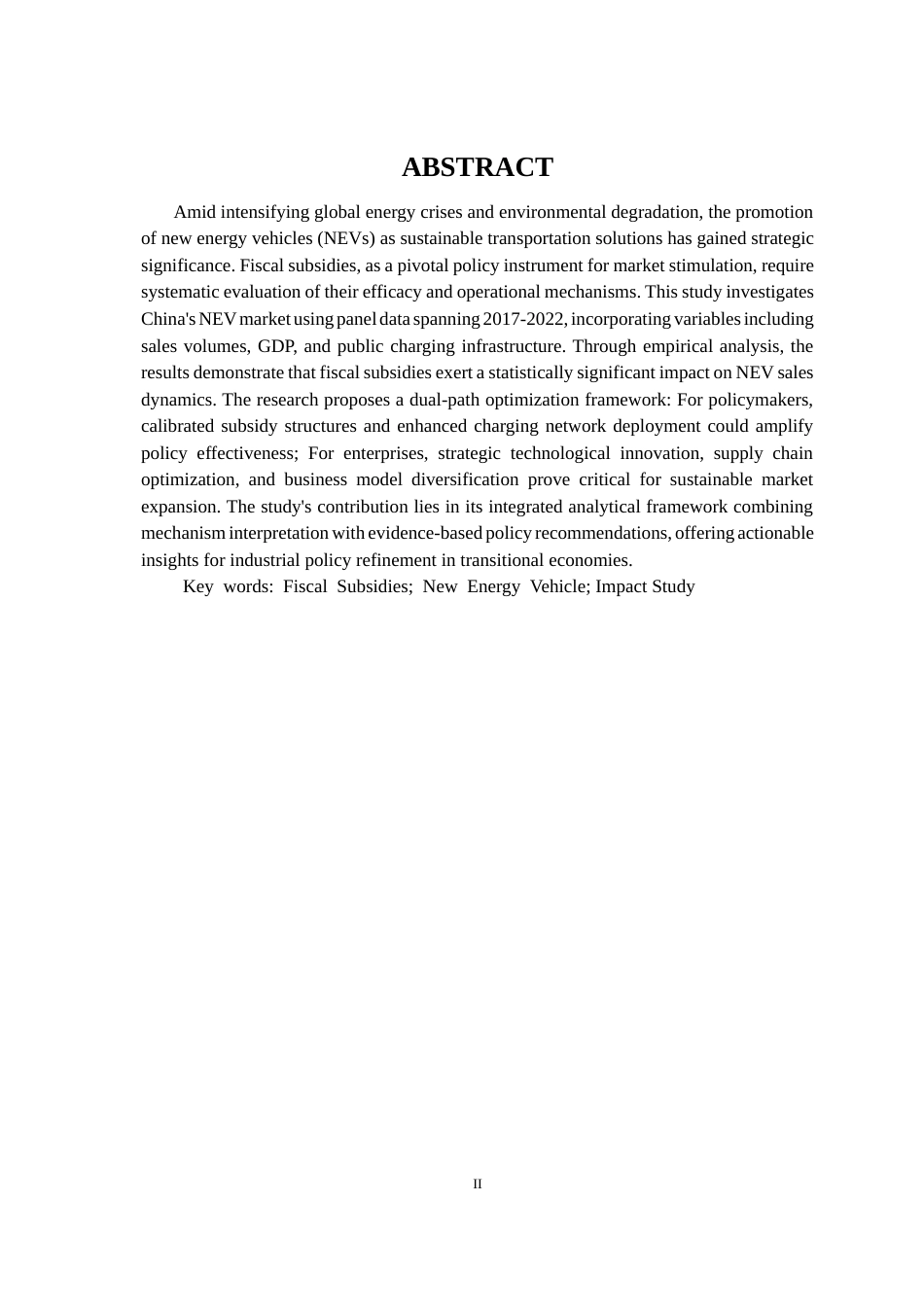 25年CH经济统计学-财政补贴对新能源汽车销量影响研究-约14739字符.docx_第5页