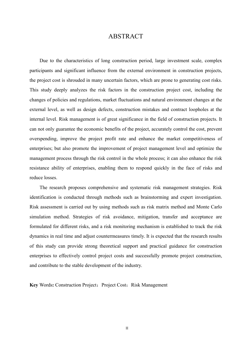 25年CH 建筑工程造价中的风险管理研究-成教.pdf_第4页