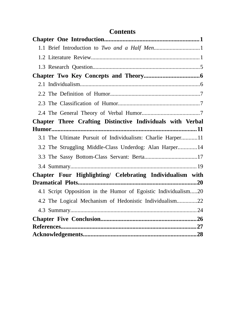 25年CH英语 关键词：言语幽默；情景喜剧；言语幽默普通理论；《好汉两个半》；个人主义-约50083字符.docx_第4页