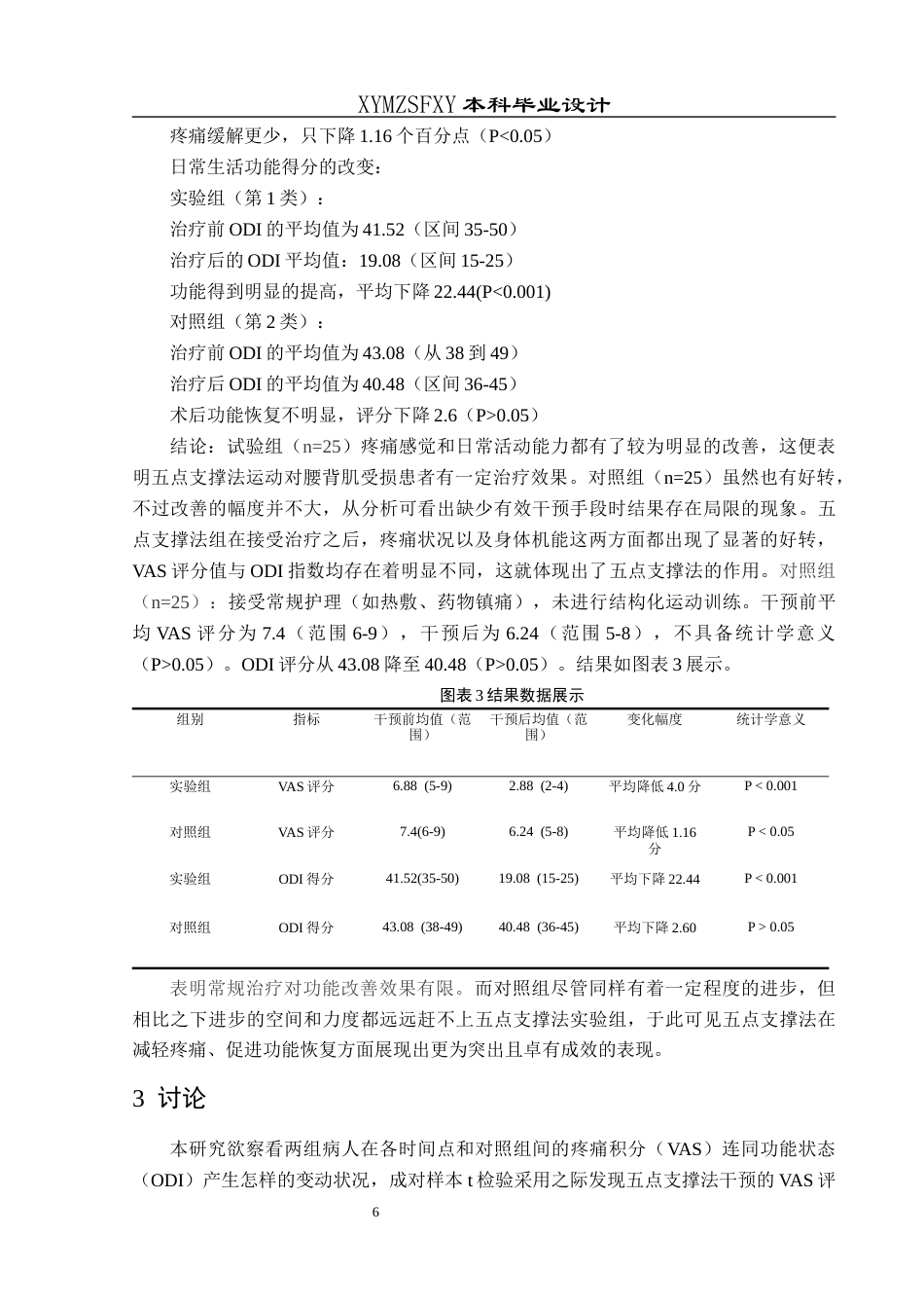 25年CH运动康复 关键词：腰背肌损伤；五点支撑法；功能恢复；疼痛评估；生活质量终稿-约8266字符.docx_第9页