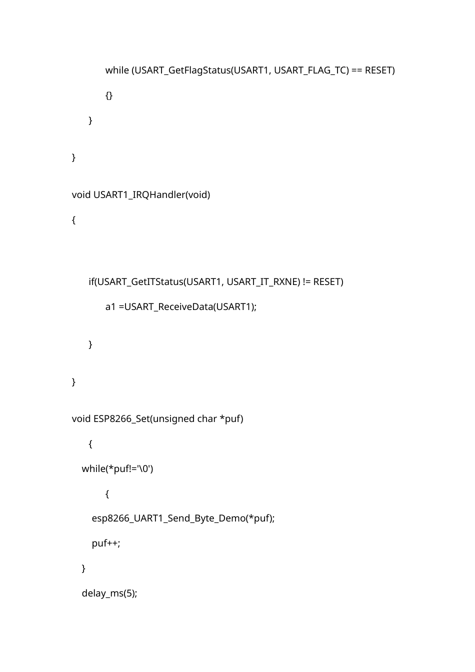 25年CH电子科学与技术 基于stm32的森林火灾报警系统附录 h.doc_第6页