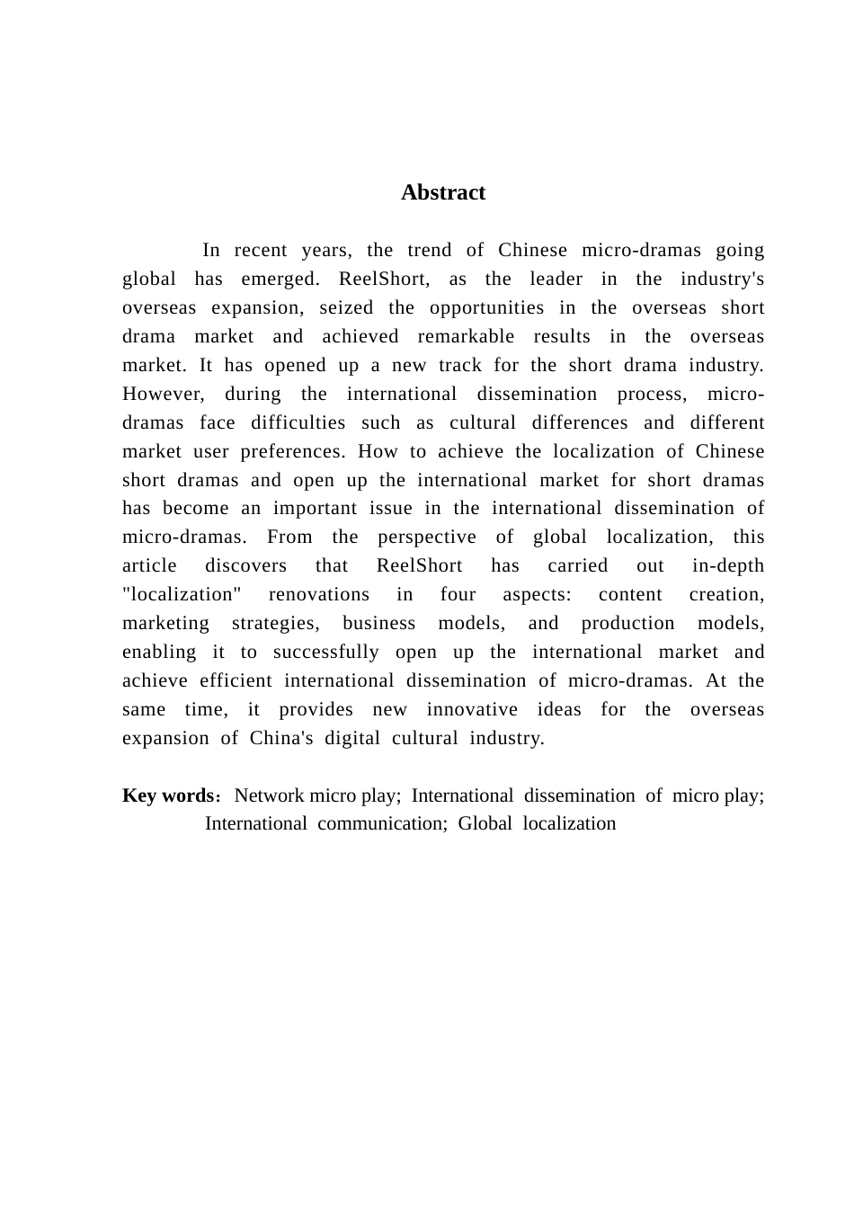 25年CH新闻学政法新闻 全球在地化：微短剧国际传播的策略创新——以ReelShort为例-约24476字符.doc_第2页