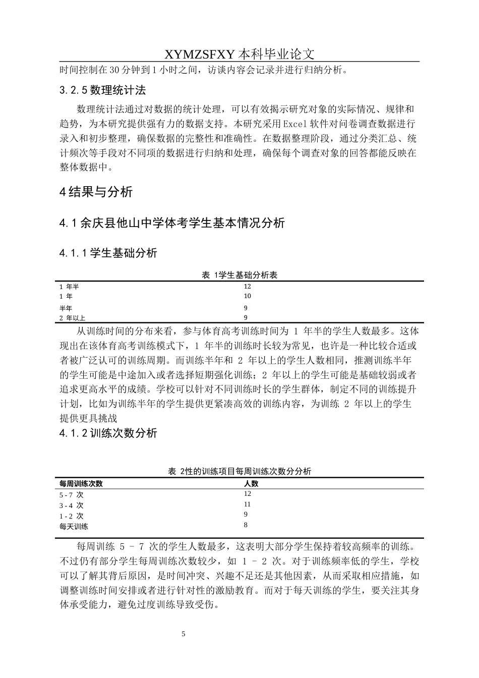 25年CH体育教育-余庆县他山中学体考生学训调查与现状分析终稿-约11643字符.docx_第9页