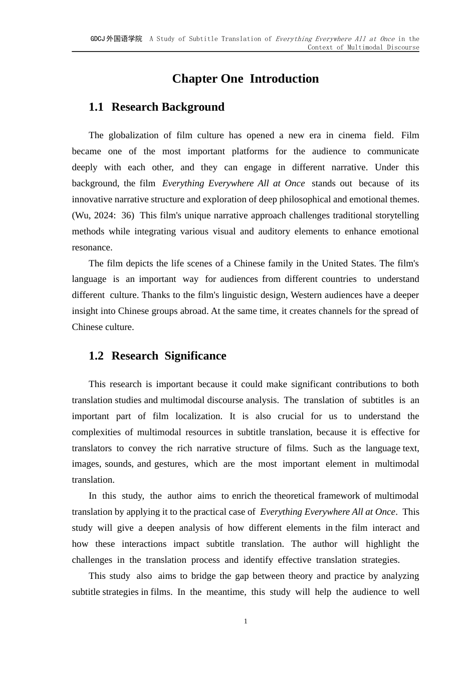 25年CH翻译 关键词：多模态翻译；字幕翻译；跨文化传播；《瞬息全宇宙》；多模态话语体系-约39650字符.docx_第6页