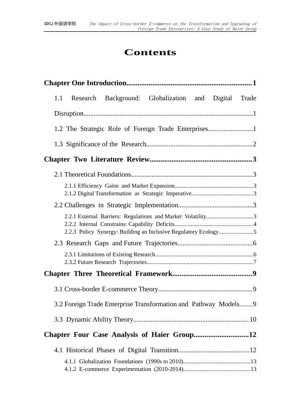 25年CH商务英语 关键词：跨境电商，数字化转型，海尔集团，企业升级，外贸型企业-约59746字符.docx_第4页