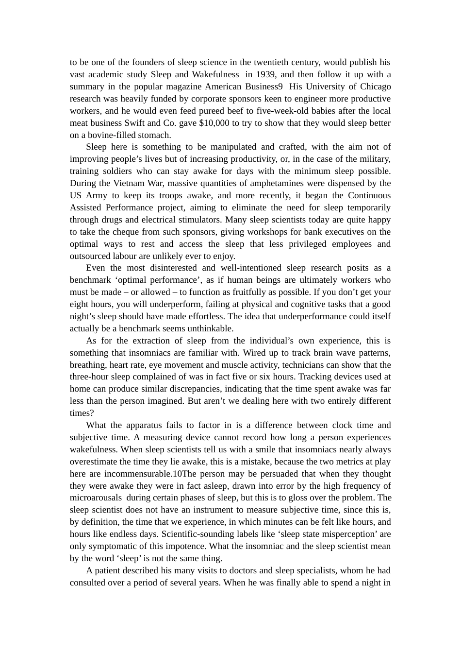 25年CH翻译学《我们为什么睡不着？——关于睡眠和失眠的精神分析》（节选）翻译实践报告AReportontheChineseTranslationof.doc 附录1原文 .docx_第2页
