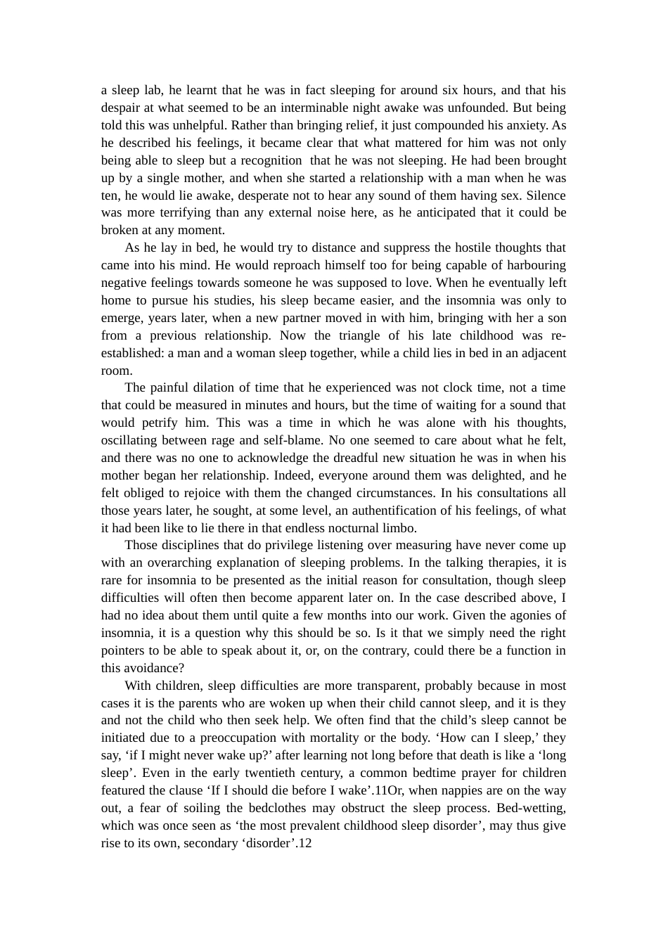 25年CH翻译学《我们为什么睡不着？——关于睡眠和失眠的精神分析》（节选）翻译实践报告AReportontheChineseTranslationof.doc 附录1原文 .docx_第3页