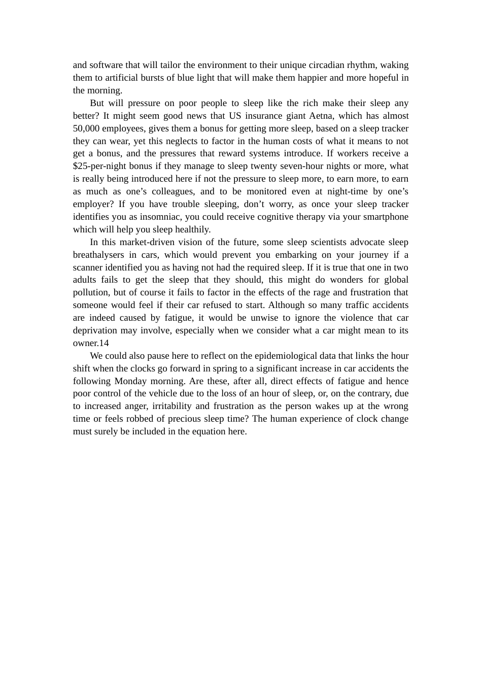 25年CH翻译学《我们为什么睡不着？——关于睡眠和失眠的精神分析》（节选）翻译实践报告AReportontheChineseTranslationof.doc 附录1原文 .docx_第6页