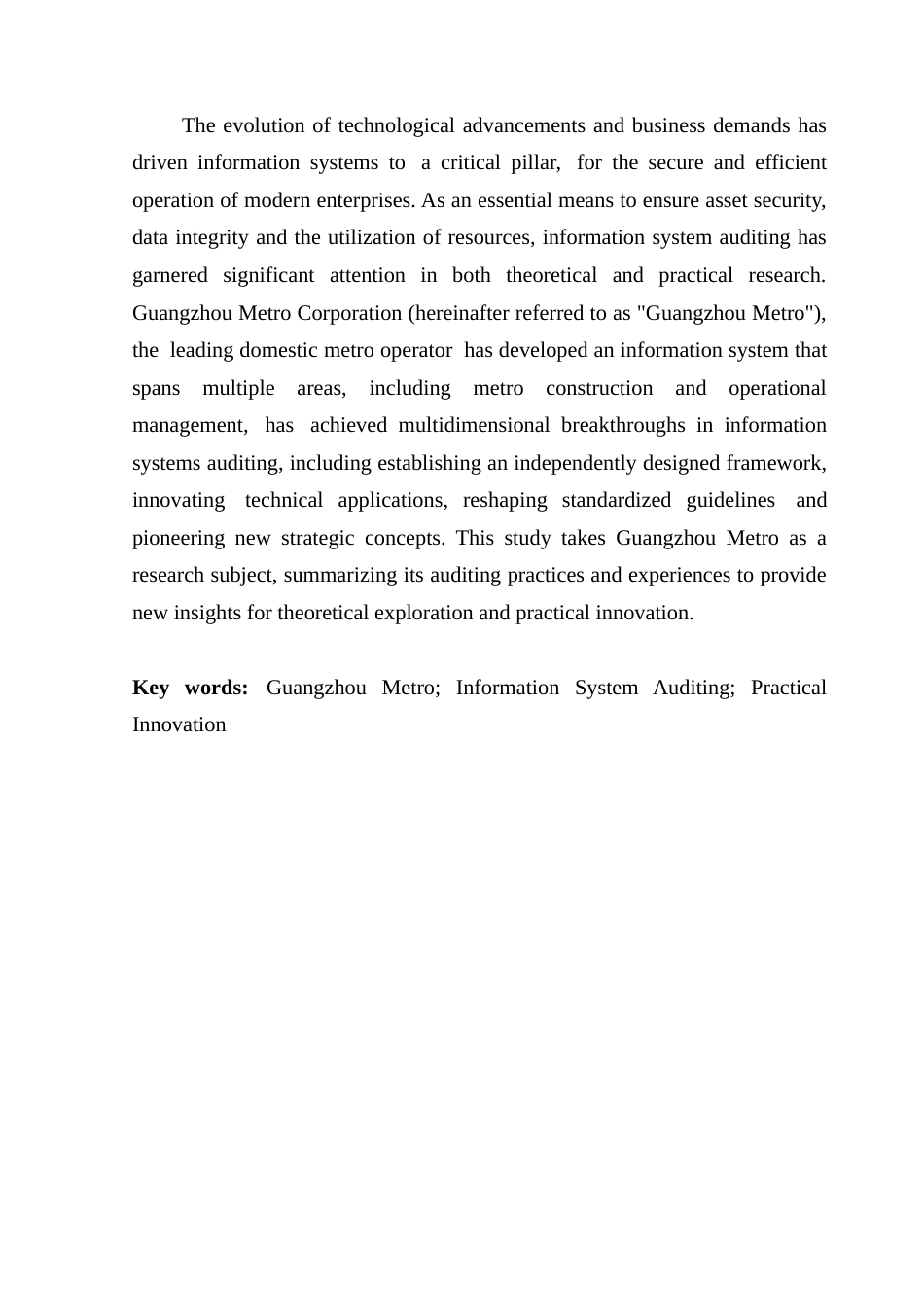 25年CH审计学 关键词：广州地铁；信息系统审计；实践创新-约13218字符.docx_第3页