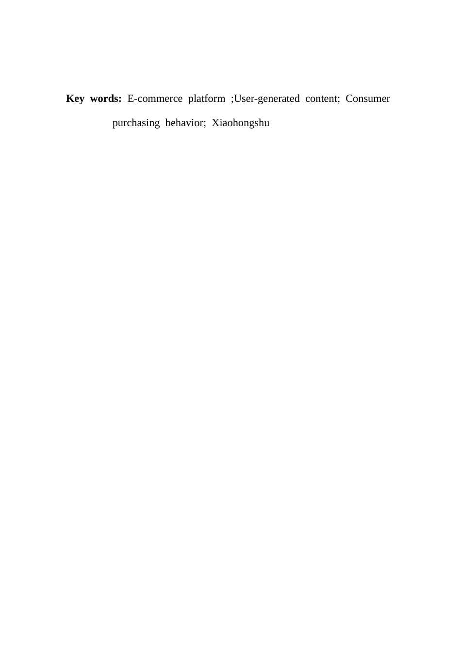 25年CH电子商务 电子商务-小红书电商平台用户生成内容对消费者购买行为的影响-互动性的中介作用(1)(2)(4)终稿-约21784字符.docx_第5页