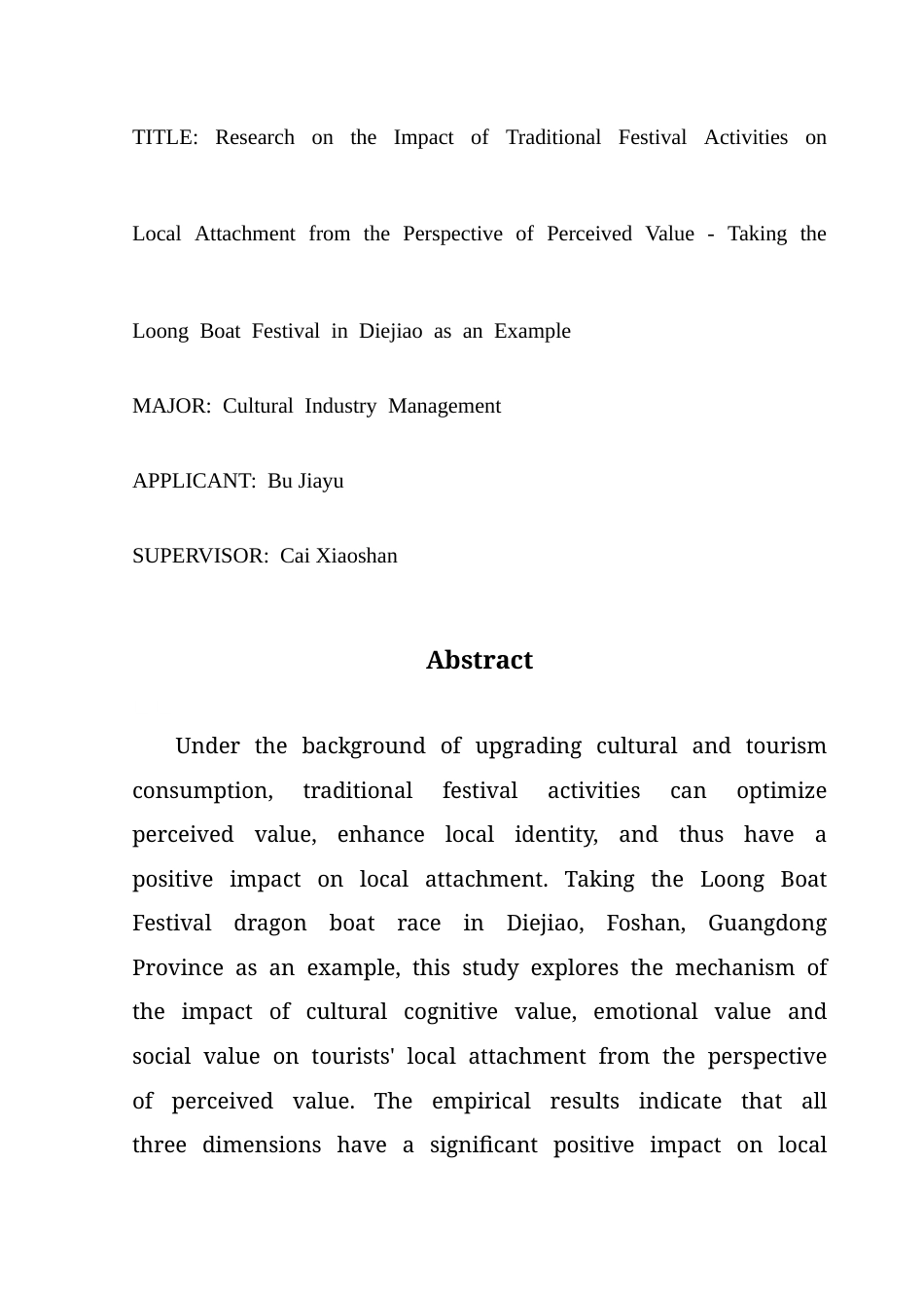 25年CH文化产业管理 感知价值视角下传统节庆活动对地方依恋的影响研究——以端午节叠滘龙船赛事为例-约18511字符.doc_第2页