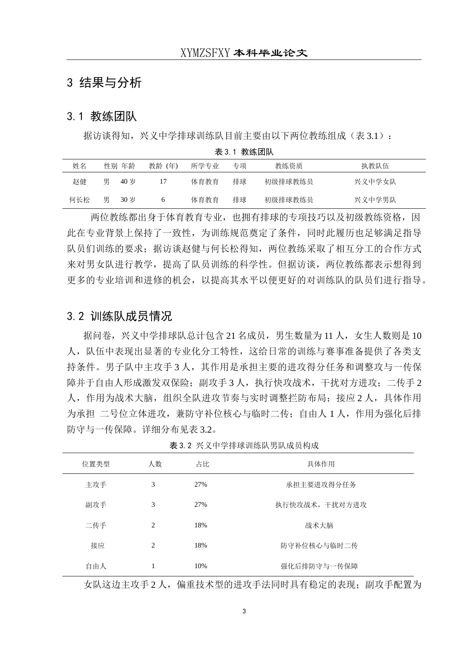 25年CH体育教育 兴义中学排球训练队体能训练开展现状研究最终稿-约14896字符.doc_第7页