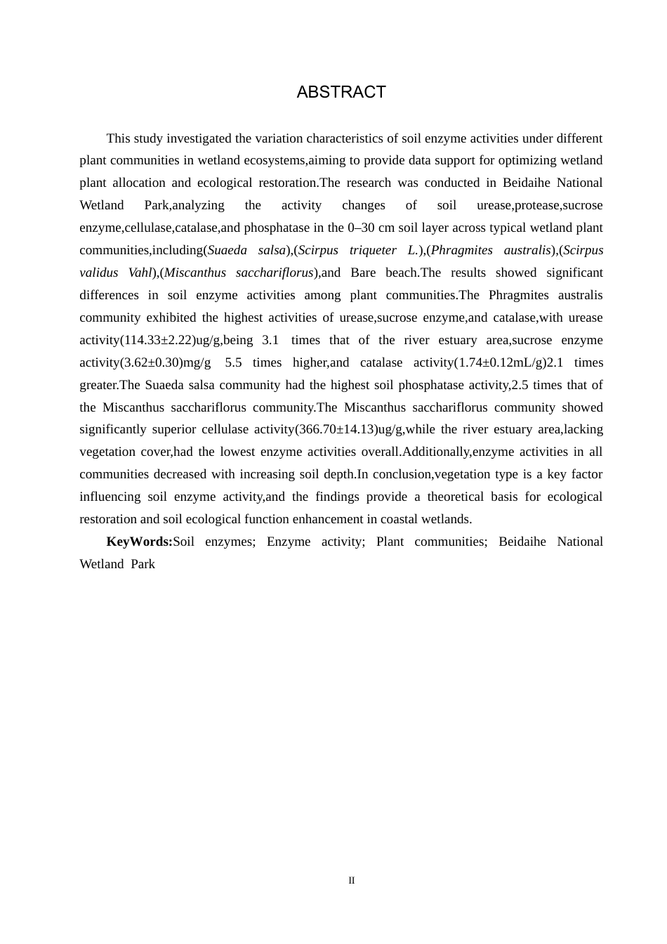25年CH环境生态工程-北戴河国家湿地公园不同植物群落下土壤酶活性变化特征终版-约12276字符.docx_第2页