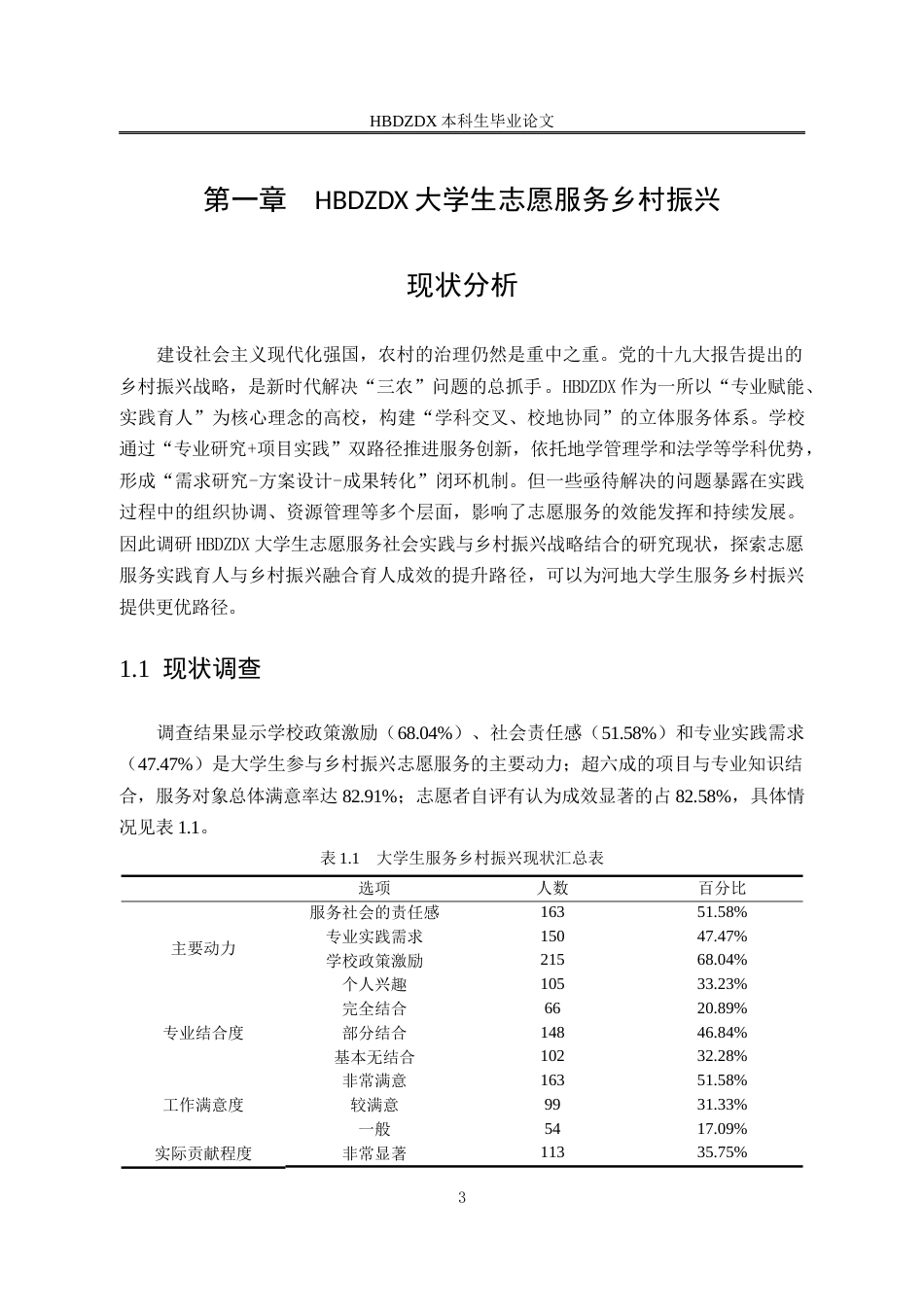25年CH行政管理 河北地质大学大学生志愿服务乡村振兴问题及对策研究-约12903字符终版.docx_第7页