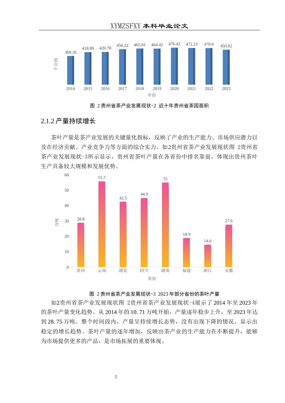 25年CH统计学 贵州省茶产业发展现状及趋势预测研究终稿-约10796字符.docx_第8页