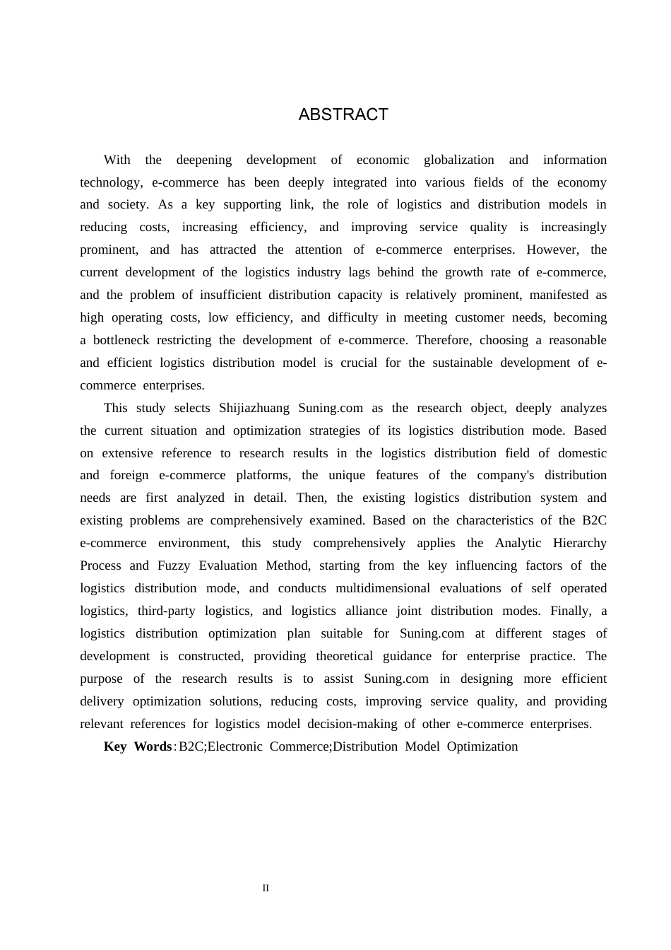 25年CH物流管理-石家庄苏宁易购商贸有限公司配送模式优化研究(11)终稿-约16934字符.docx_第3页