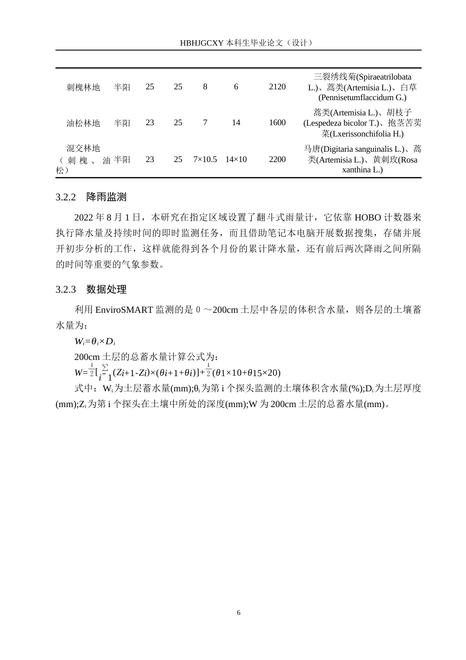25年CH环境生态工程-晋西黄土区不同人工林地土壤水分特征及其对降雨的响应终稿-约11273字符.docx_第9页