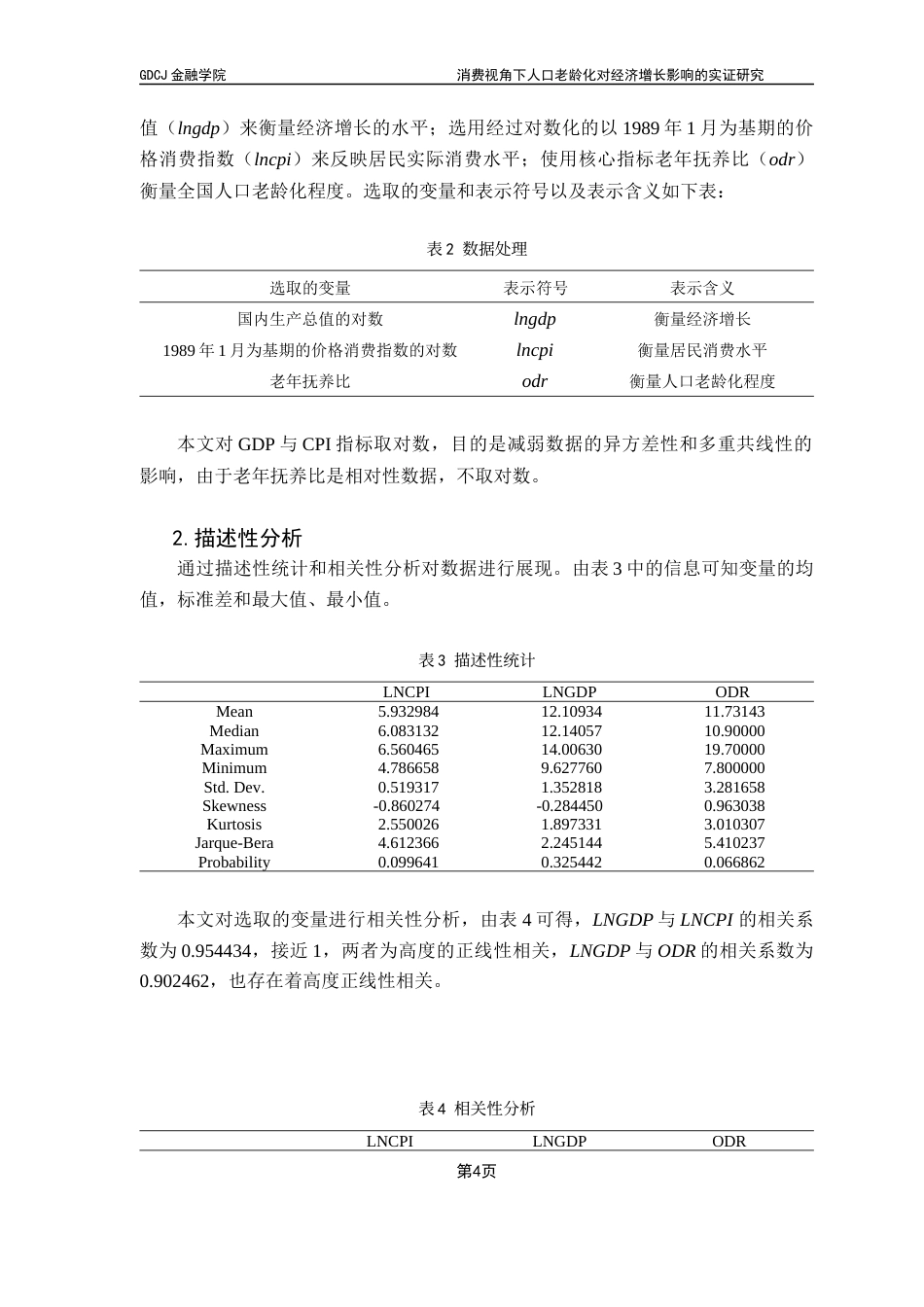 25年CH金融工程 关键词：人口老龄化；经济增长；消费水平；VECM模型终稿-约10249字符.docx_第8页