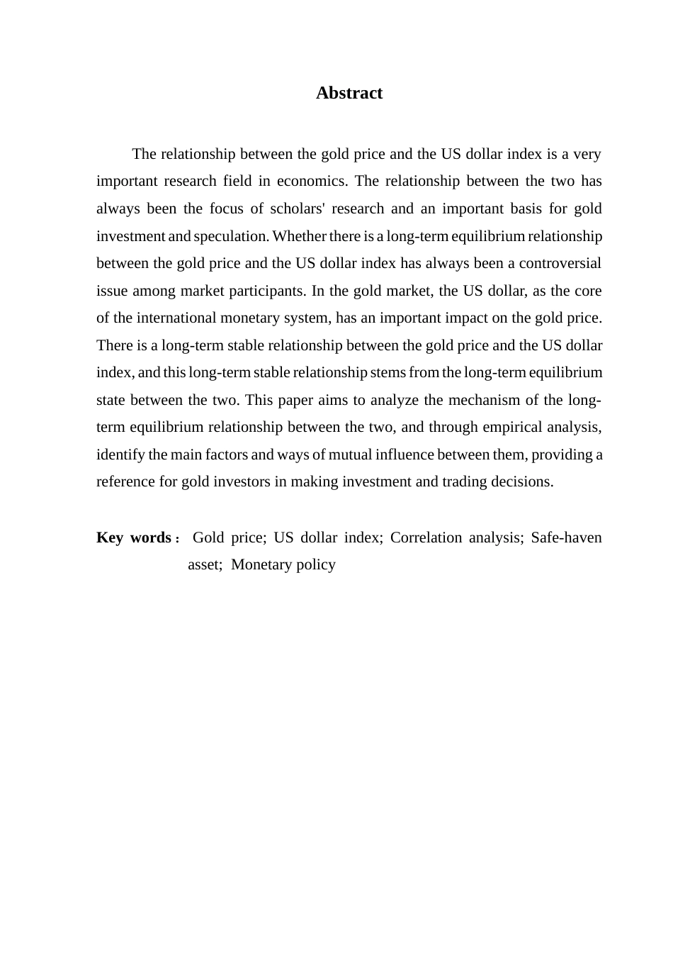 25年CH金融工程 黄金与美元指数的相关性分析-约12350字符.docx_第5页