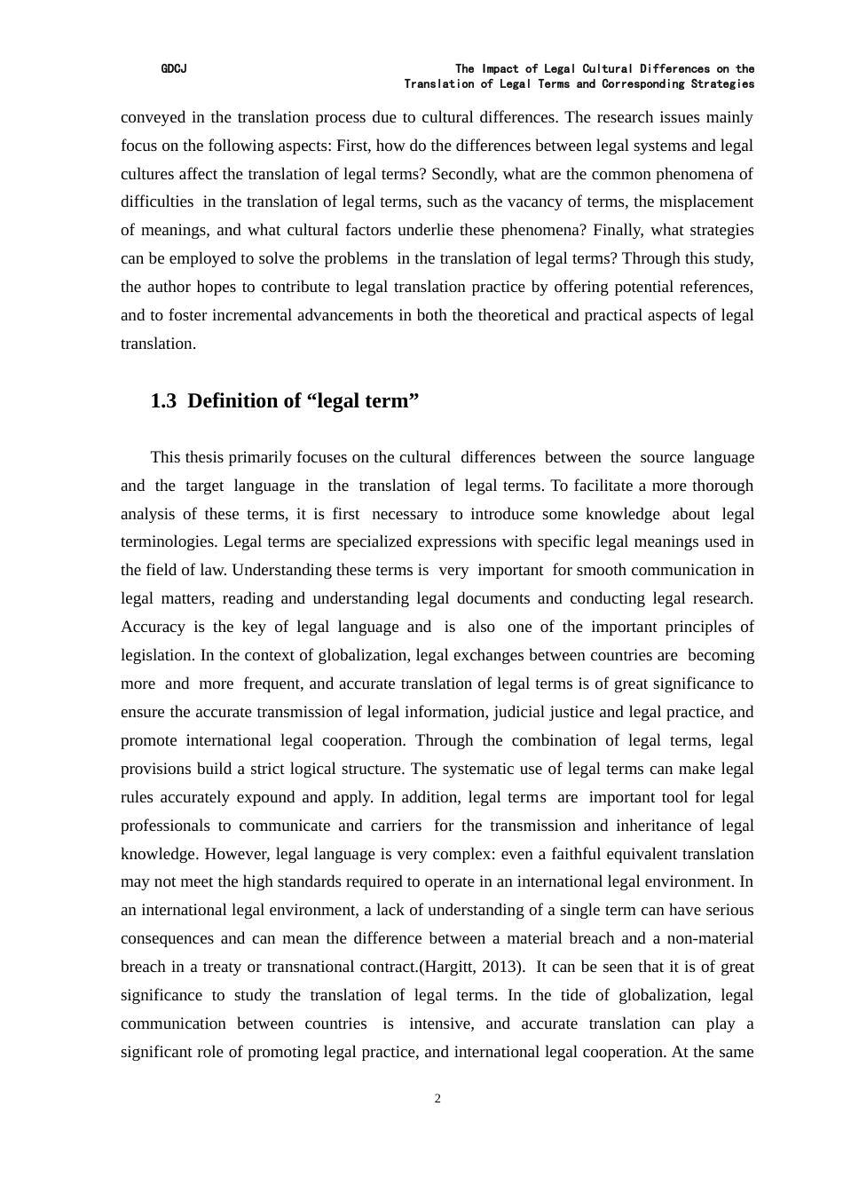 25年CH商务英语 关键词：法律术语翻译；文化因素；翻译策略-约52461字符.docx_第6页