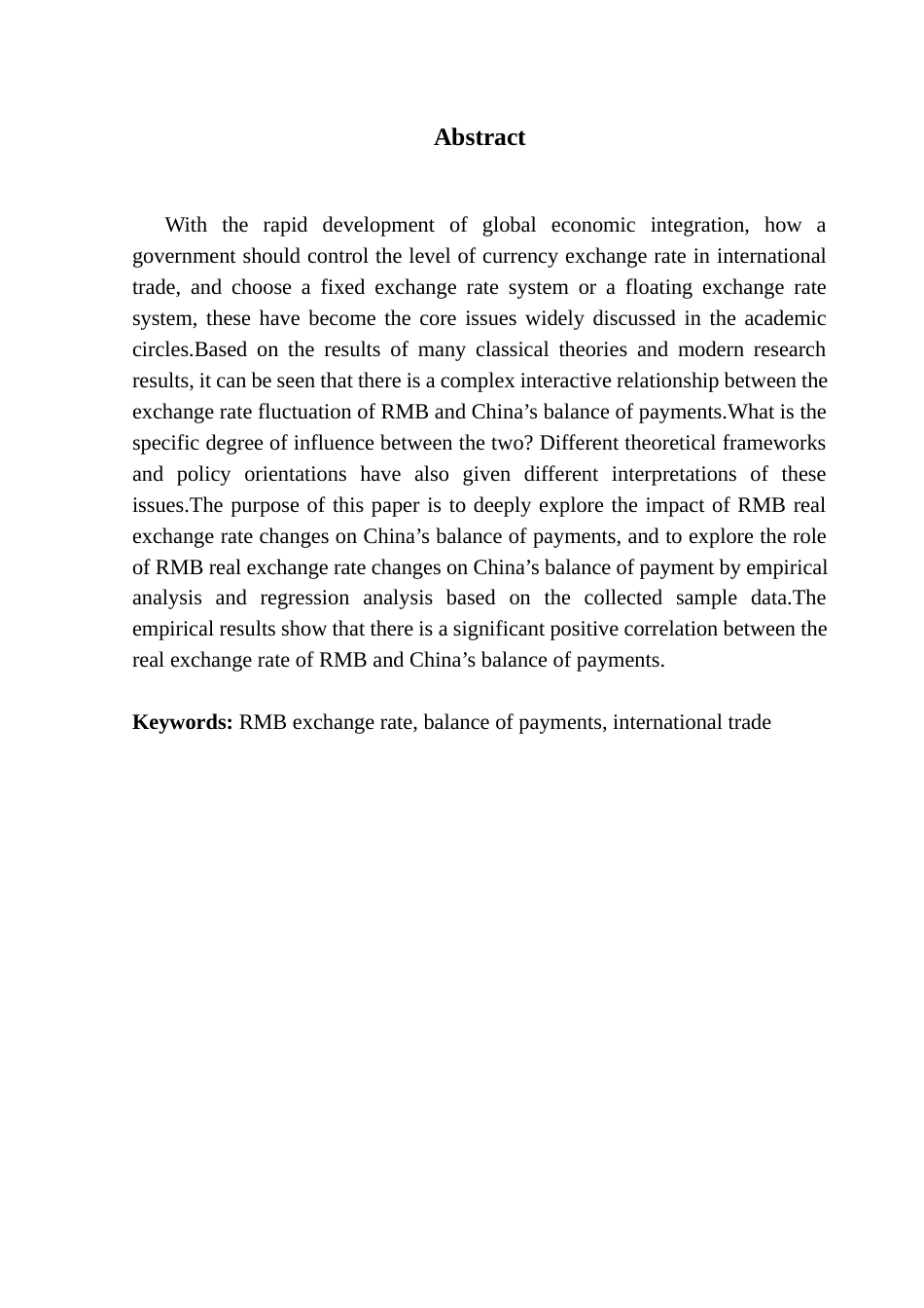 25年CH金融学 关键词：人民币汇率，国际收支，国际贸易终稿-约11162字符.docx_第4页