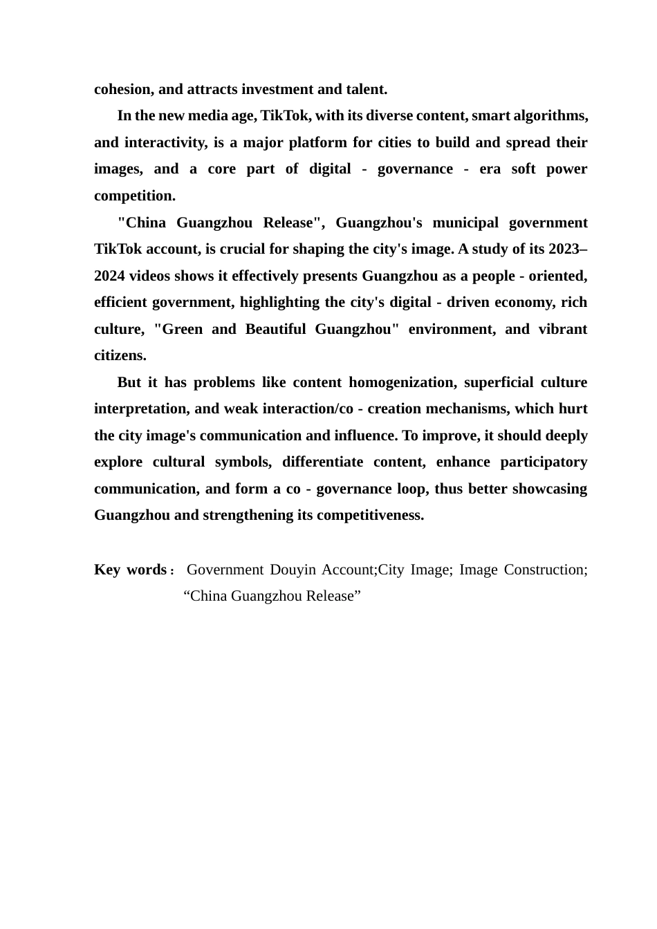 25年CH新闻学财经新闻 关键词：政务抖音；城市形象；形象建构；“中国广州发布”-约13118字符.docx_第3页