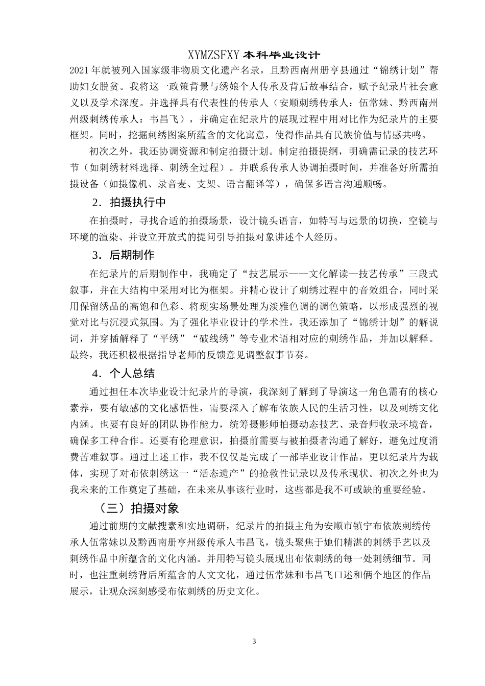 25年CH网络与新媒体本科 创作报告《布依绣韵：针尖上的民族记忆》（导演部分） -约8421字符.doc_第5页