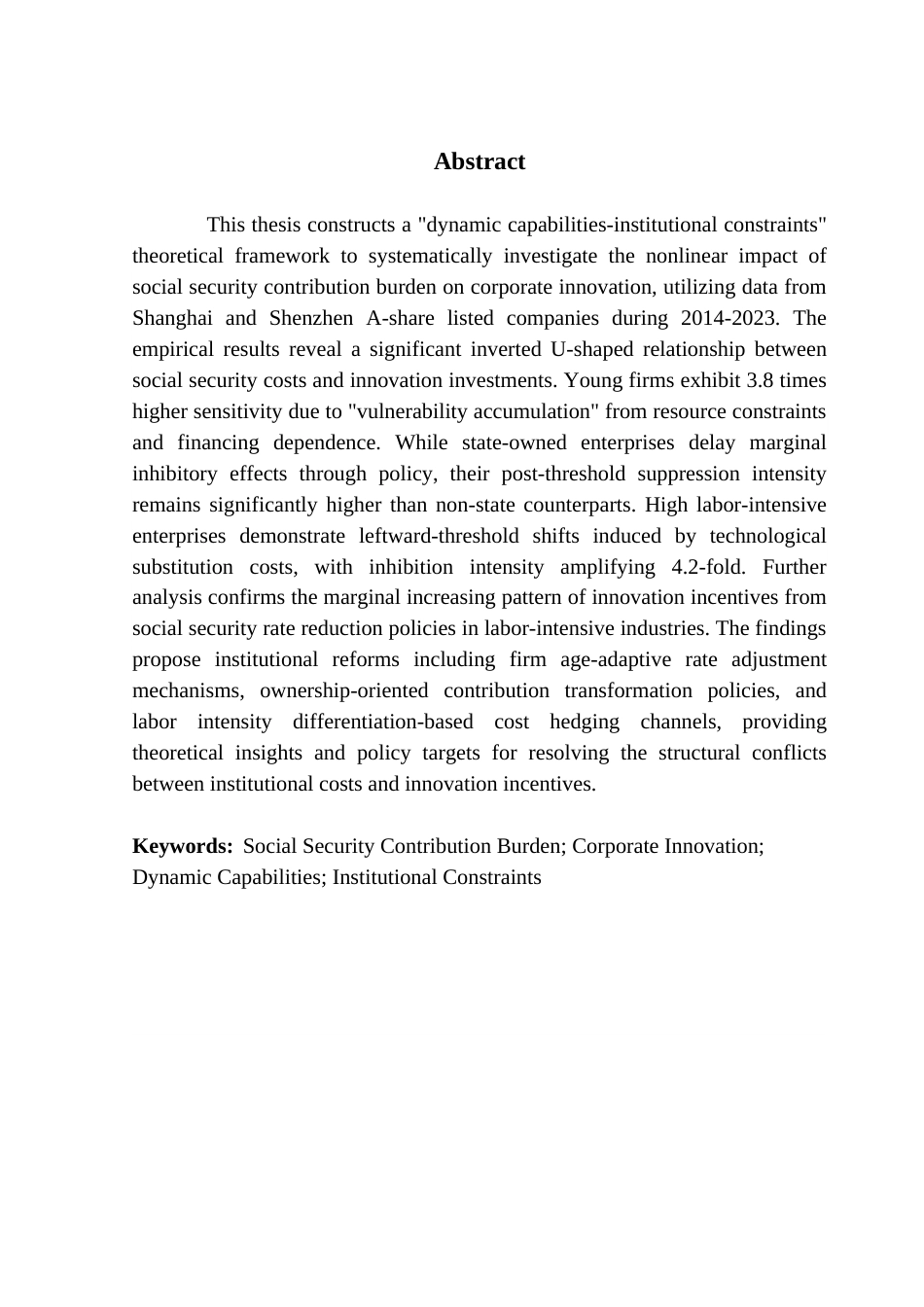 25年CH金融学英语 社会保障缴费负担对企业创新的影响终稿-约39548字符.docx_第2页
