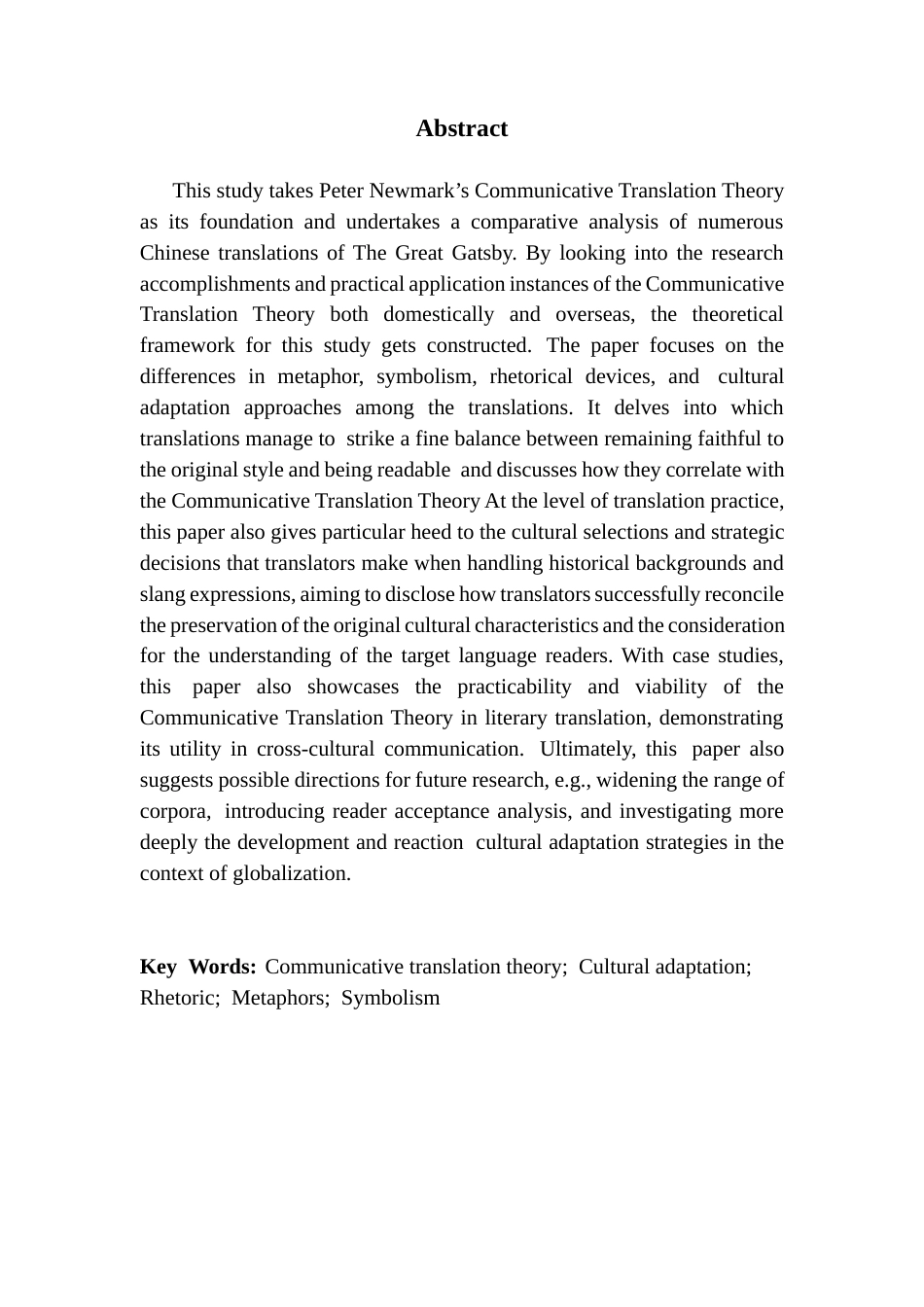 25年CH英语 关键词：交际翻译理论;文化适应;修辞;隐喻;象征-约48227字符.docx_第3页