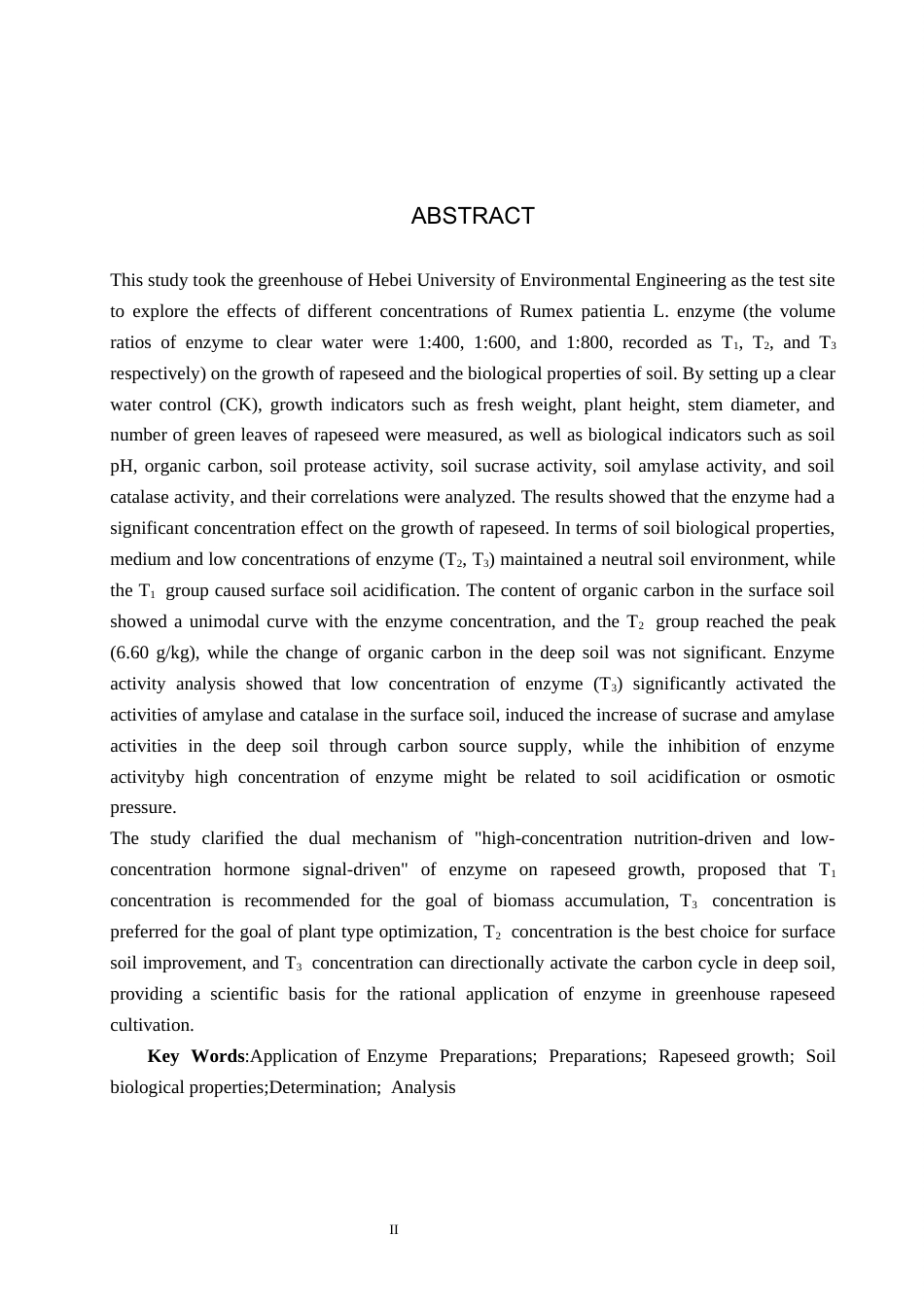 25年CH环境生态工程-施用酵素对温室油菜生长及土壤生物学性质的影响终稿-约12842字符.docx_第2页