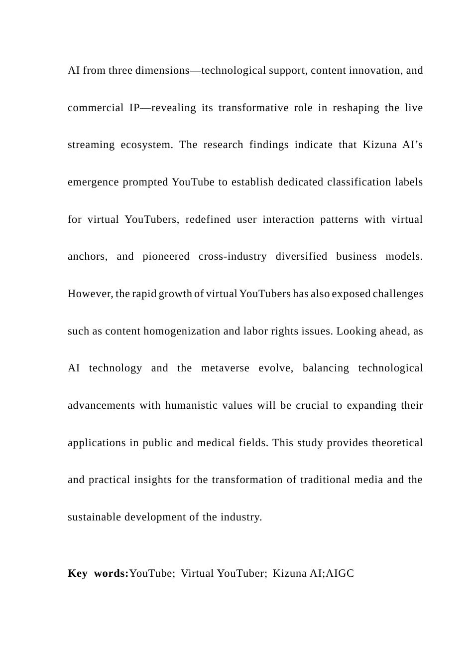 25年CH广播电视编导 关键词：虚拟主播；绊爱；AIGC-约11109字符.docx_第3页