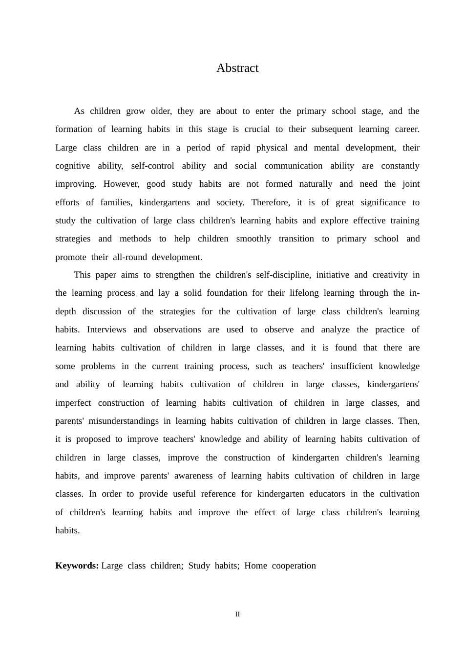25年CH学前教育-大班幼儿学习习惯培养过程中存在的问题及解决策略--约19157字符.doc_第2页