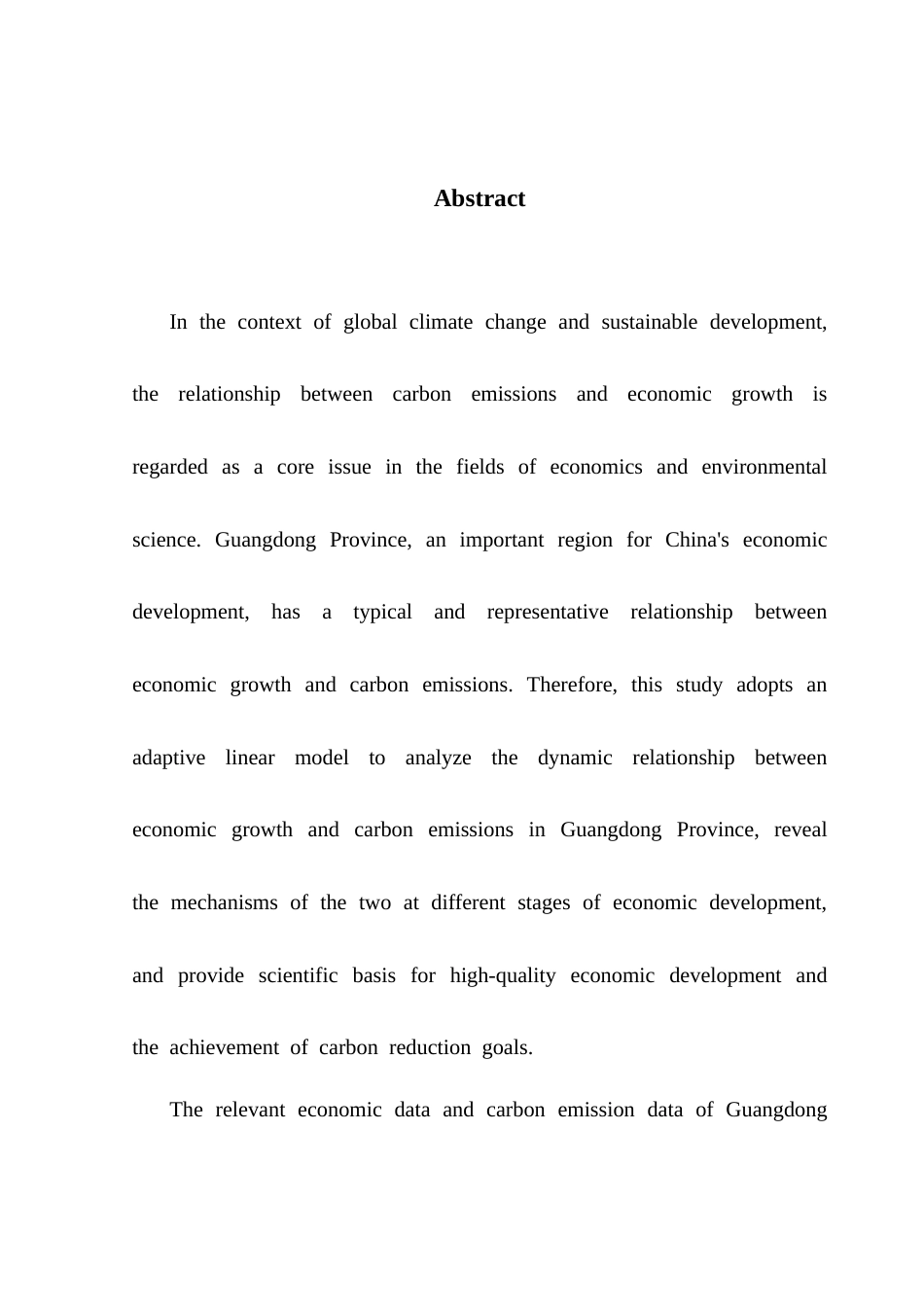25年CH经济学 关键词：碳排放；经济增长；自适应模型-约11444字符.docx_第6页