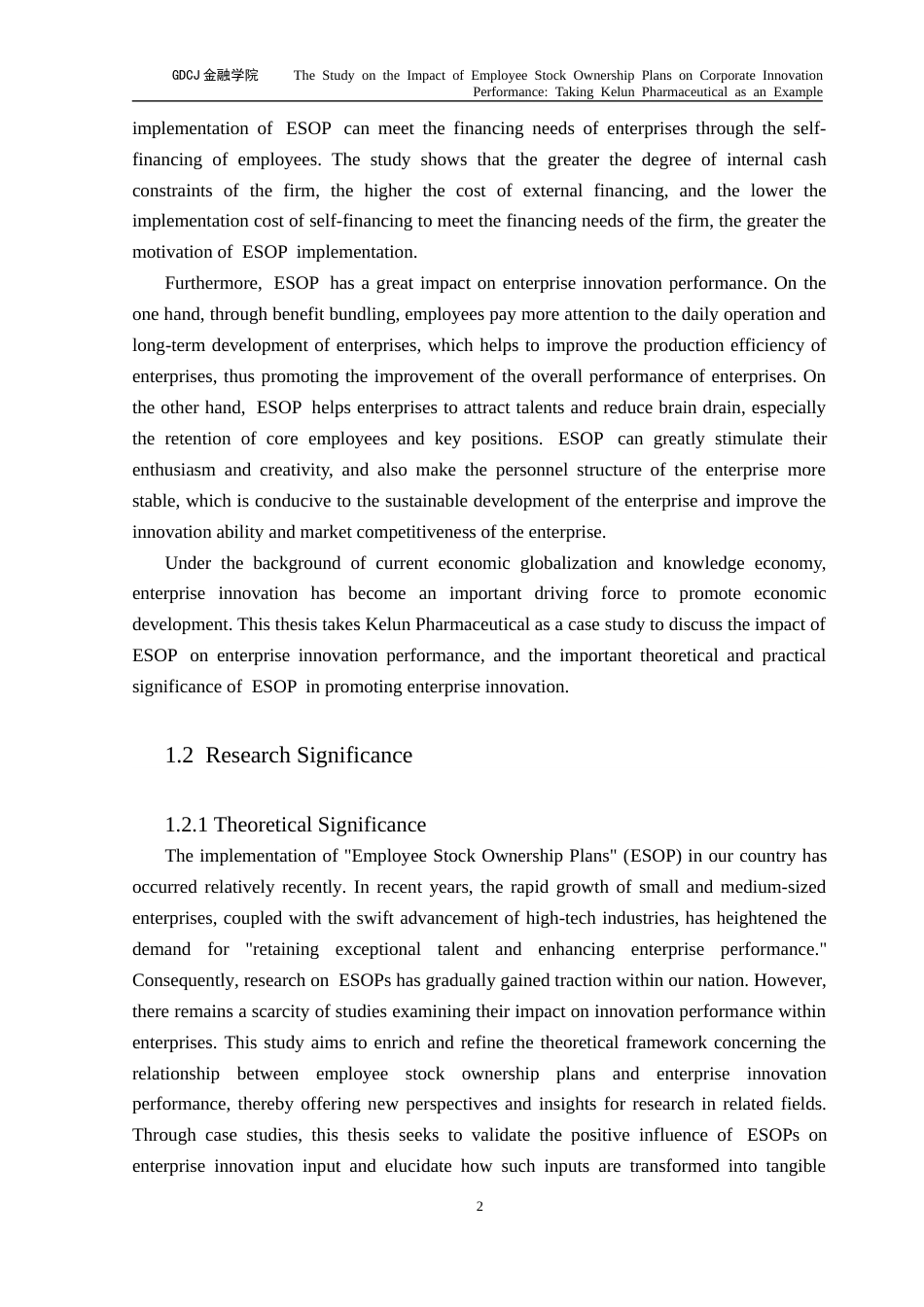 25年CH金融学英语 员工持股计划对企业创新绩效的影响研究以科伦制药为例终稿-约66689字符.docx_第8页